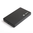 Gabinete para HDD de 2,5" SATA para USB 3.0, portátil, para armazenamento externo de SSD, com cabo USB 3.0 incluso, em ABS.