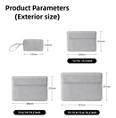 Capa protetora para laptop de 13, 14, 15 e 15,6 polegadas para Huawei, HP e Dell. Bolsa com forro para MacBook Air e Pro de 13 e 13,6 polegadas (modelo M4). Ideal para homens e mulheres.