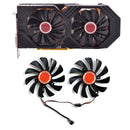 Refrigeração para placa de vídeo XFX RX 590 580 VGA FDC10U12S9-C CF1010U12S 95mm RX580 RX590 GME GPU V