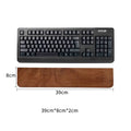 Apoio de pulso para teclado em madeira de nogueira, almofada de apoio para as mãos, almofada ergonômica para teclado mecânico de 87/98/104/108 teclas, adequada para vários tamanhos, personalizável.