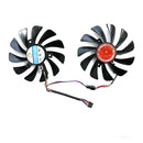 Refrigeração para placa de vídeo XFX RX 590 580 VGA FDC10U12S9-C CF1010U12S 95mm RX580 RX590 GME GPU V