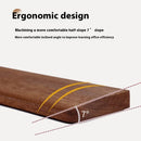Apoio de pulso para teclado em madeira de nogueira, almofada de apoio para as mãos, almofada ergonômica para teclado mecânico de 87/98/104/108 teclas, adequada para vários tamanhos, personalizável.