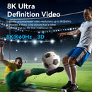 Divisor HDMI 2.1 Vention 8K 60Hz 4K120Hz Bidirecional 2 entradas 1 saída para TV Xiaomi Xbox PS4 5 Monitor compatível com HDMI