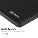 Gabinete para HDD de 2,5" SATA para USB 3.0, portátil, para armazenamento externo de SSD, com cabo USB 3.0 incluso, em ABS.