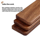 Apoio de pulso para teclado em madeira de nogueira, almofada de apoio para as mãos, almofada ergonômica para teclado mecânico de 87/98/104/108 teclas, adequada para vários tamanhos, personalizável.