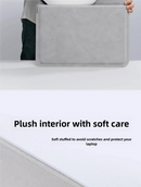 Capa protetora para laptop de 13, 14, 15 e 15,6 polegadas para Huawei, HP e Dell. Bolsa com forro para MacBook Air e Pro de 13 e 13,6 polegadas (modelo M4). Ideal para homens e mulheres.