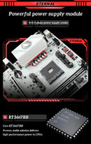 SOYO World Premiere Placa-mãe para jogos AMD B550M USB 3.2 PCIe 3.0 M.2 NVMe Dual Channel DDR4 Soquete AM4 com suporte para CPU Ryzen 5700X