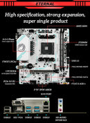 SOYO World Premiere Placa-mãe para jogos AMD B550M USB 3.2 PCIe 3.0 M.2 NVMe Dual Channel DDR4 Soquete AM4 com suporte para CPU Ryzen 5700X