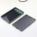 Gabinete para HDD de 2,5" SATA para USB 3.0, portátil, para armazenamento externo de SSD, com cabo USB 3.0 incluso, em ABS.