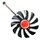 Refrigeração para placa de vídeo XFX RX 590 580 VGA FDC10U12S9-C CF1010U12S 95mm RX580 RX590 GME GPU V