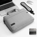 Bolsa para Notebook, Capa Protetora, Bolsa de Ombro para M3 M4 14 15 15.6 17 Polegadas Macbook Air Pro 13.3 Huawei Asus Dell Pastas para Notebook